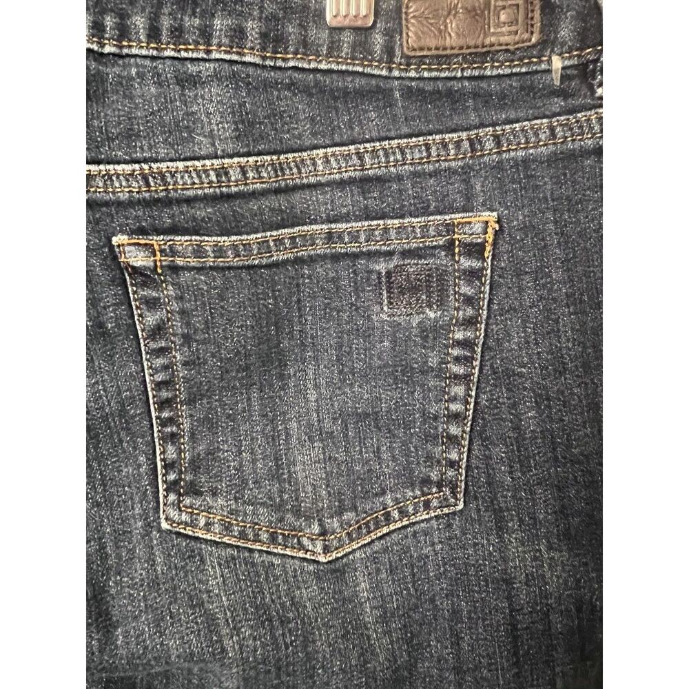Liz Claiborne Jeans Womens Size 14 Classic Fit Straight Leg Jeans 28” Inseam - Picture 6 of 8